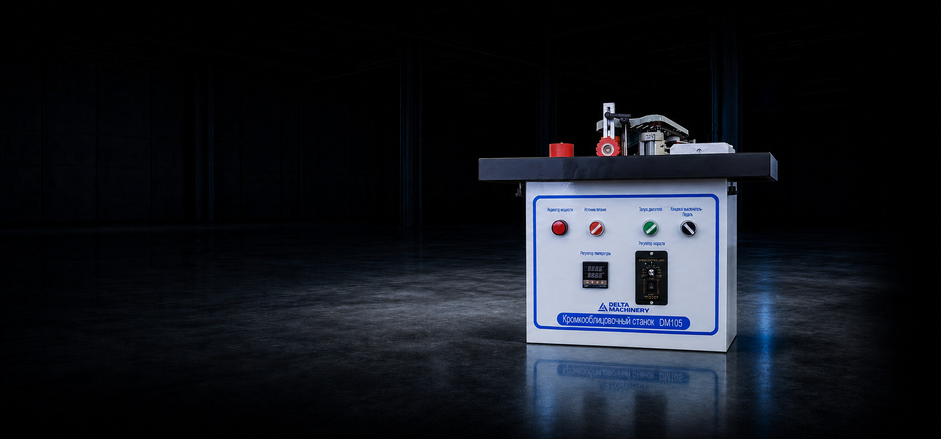 Кромкооблицовочный станок DELTAMACHINERY DM-105 главное фото