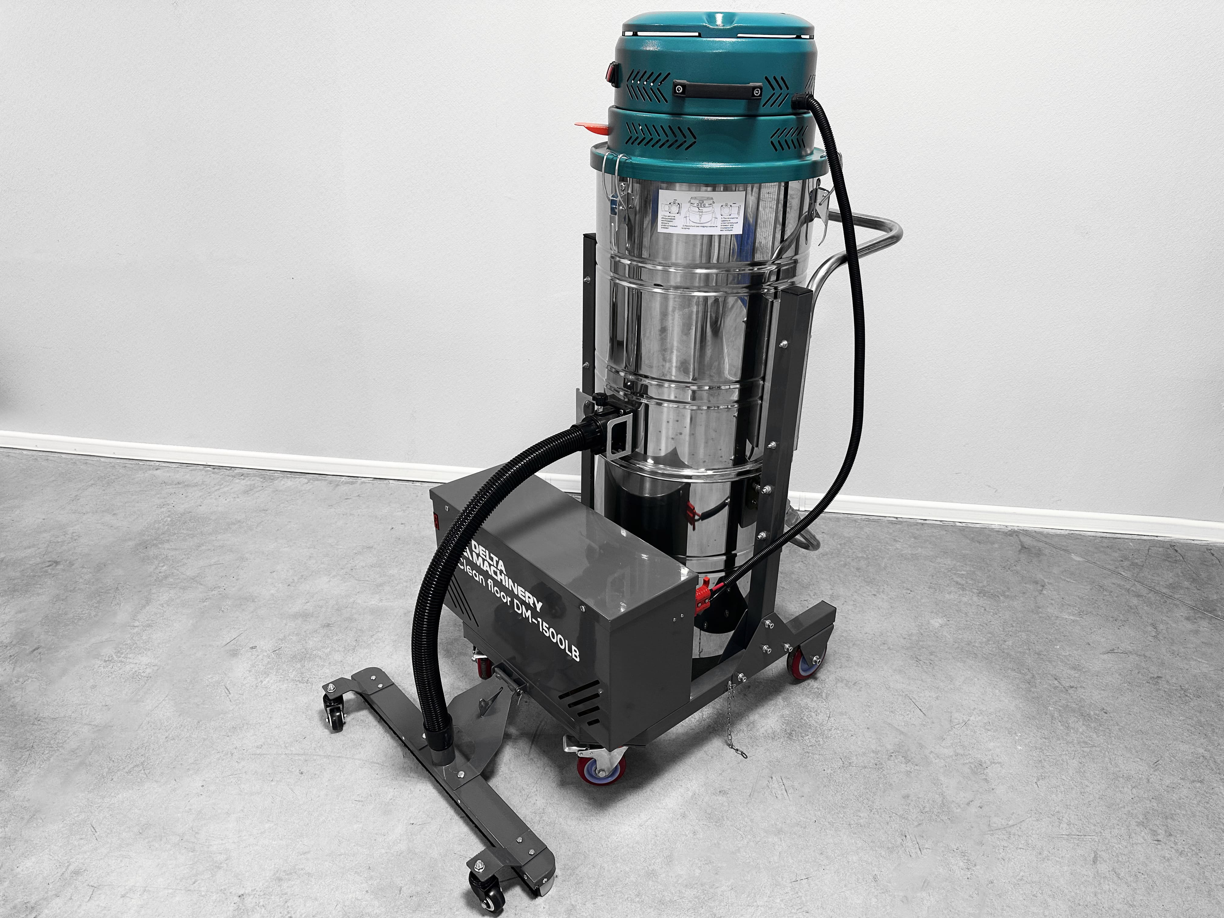 Промышленный пылесос DELTAMACHINERY Сlean floor DM-1500LB фото 4