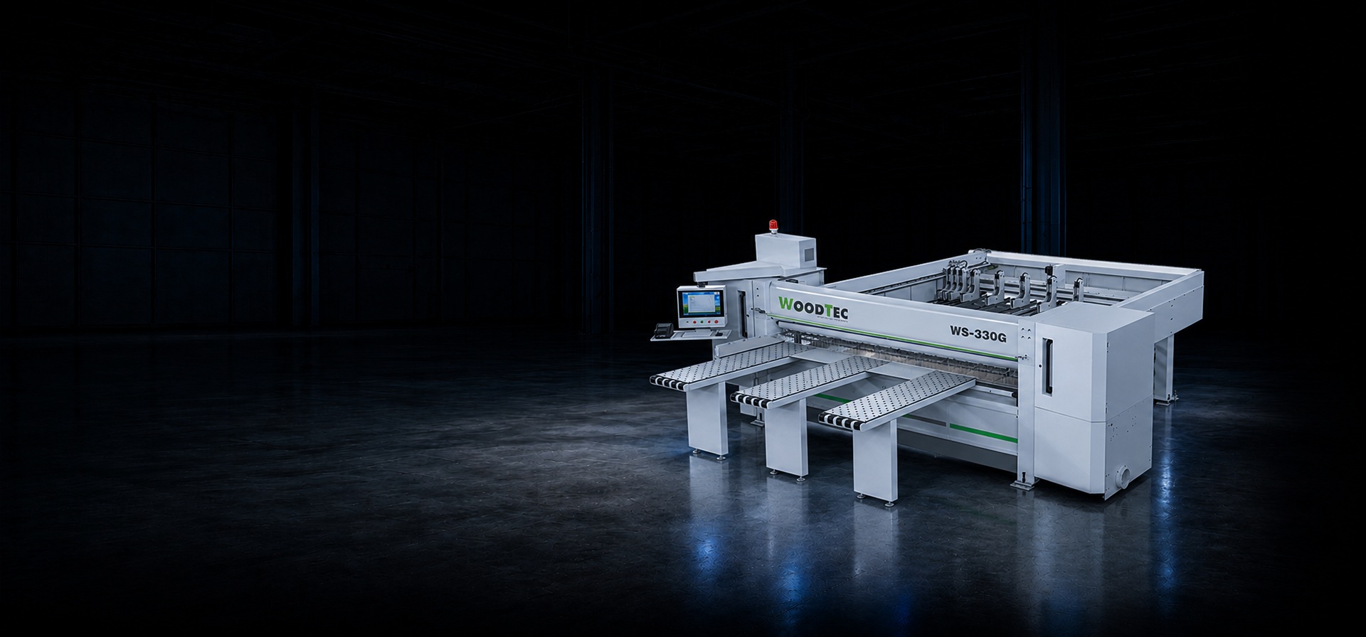 Форматно-раскроечный центр с ЧПУ WoodTec WS-330G главное фото