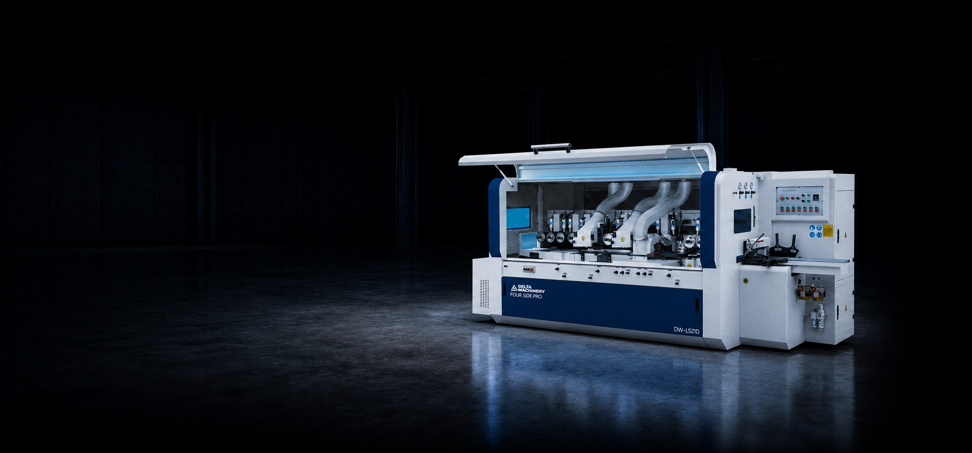 Четырехсторонний станок DELTAMACHINERY FOUR SIDE PRO DW-L521D главное фото