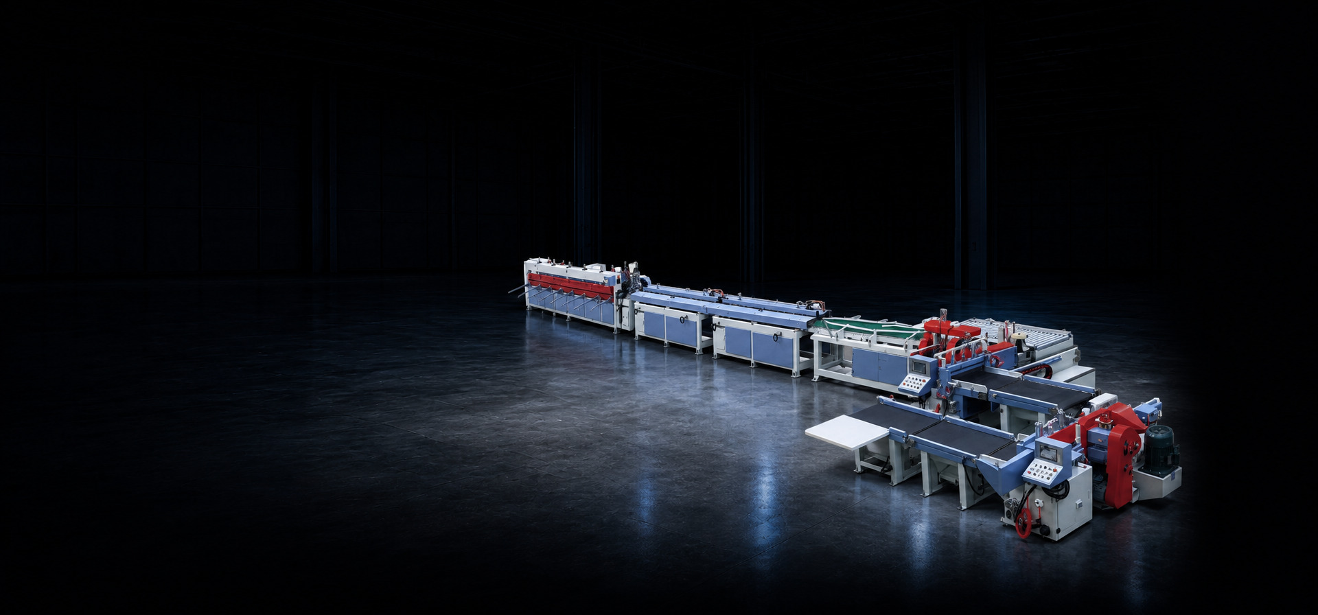 Автоматическая линия торцевого сращивания DELTAMACHINERY DW-6000A главное фото