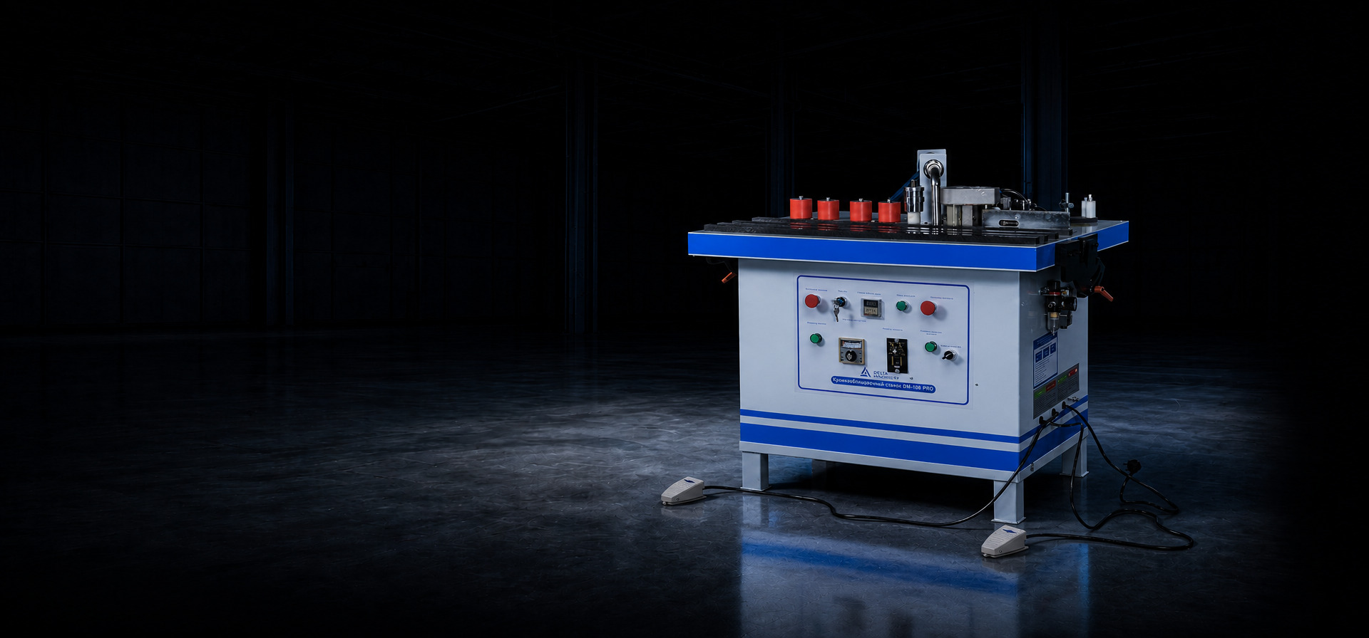 Кромкооблицовочный станок DELTAMACHINERY DM-108 PRO главное фото