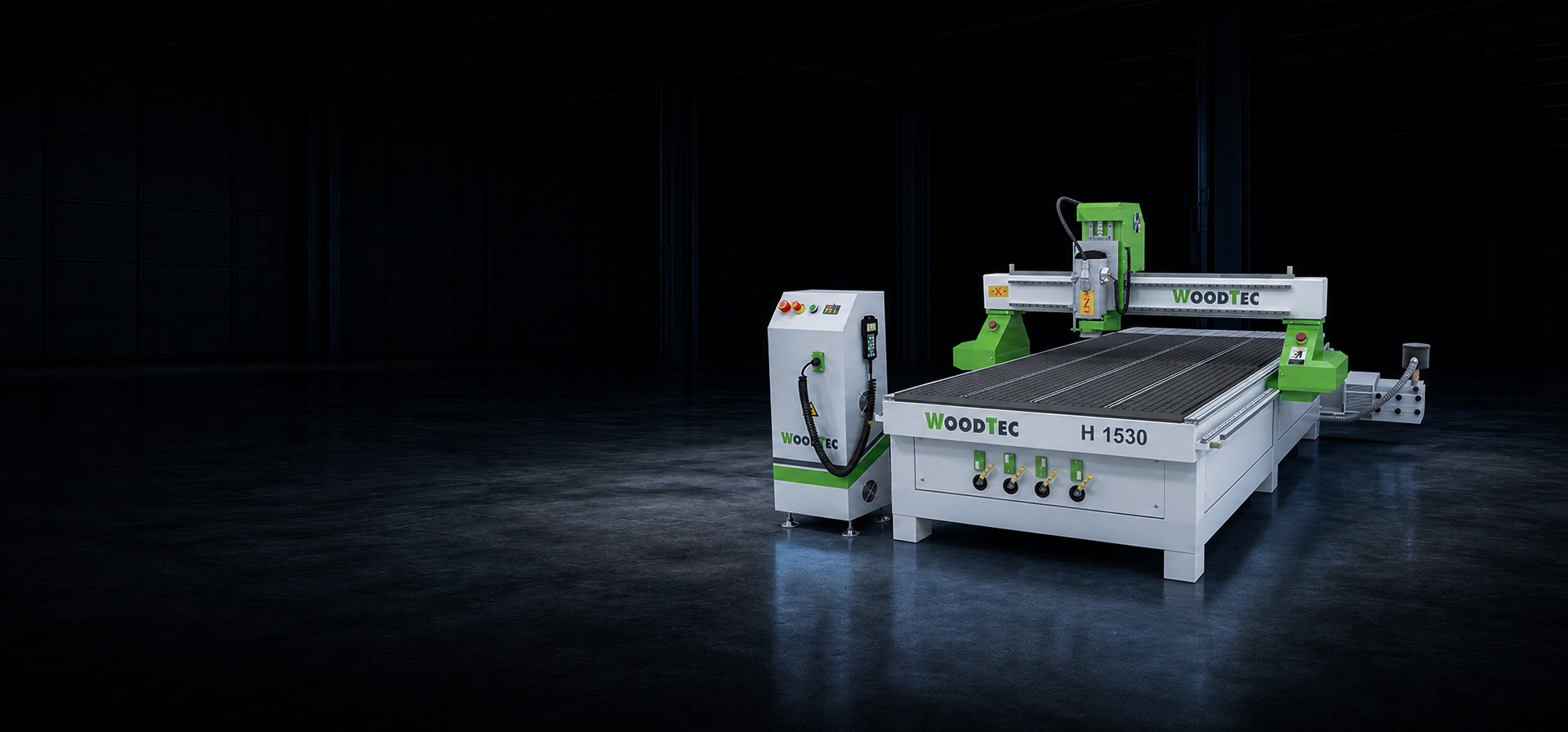 Фрезерно-гравировальный станок с ЧПУ WoodTec H 1530 главное фото