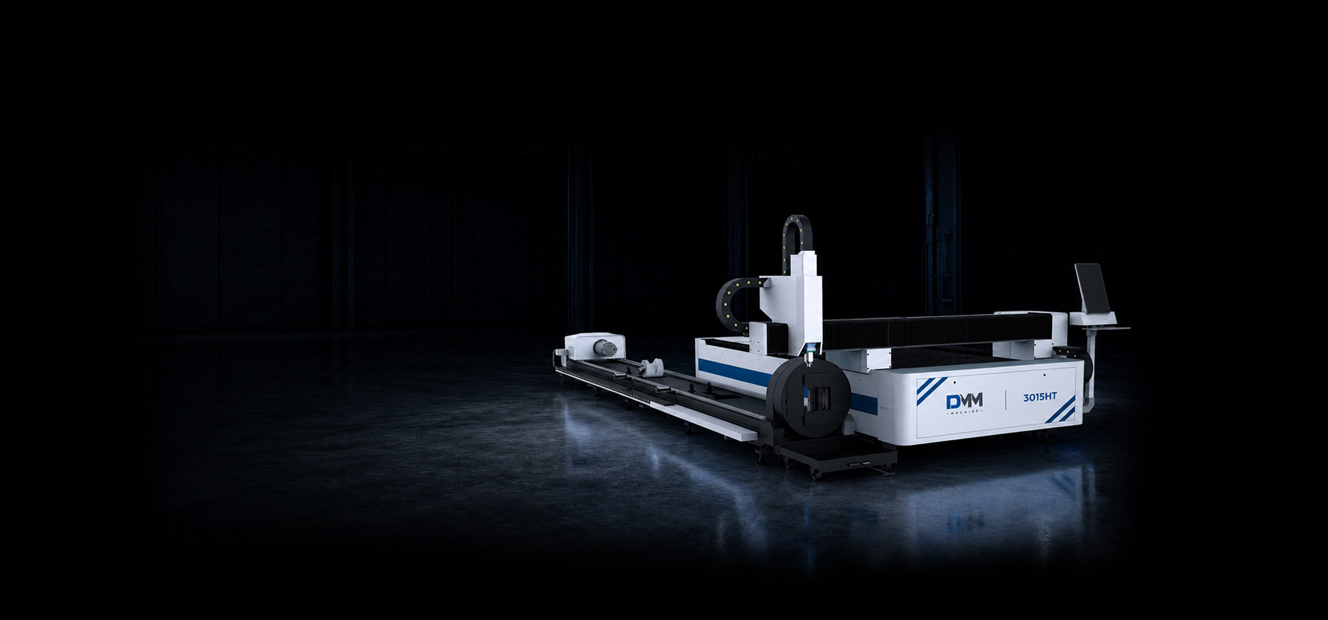 Оптоволоконный лазерный станок DMM 3015HT (6000W) главное фото