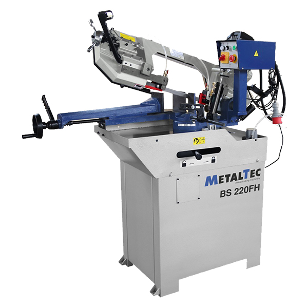 Ручной ленточнопильный станок для резки металла MetalTec BS 220 FH фото