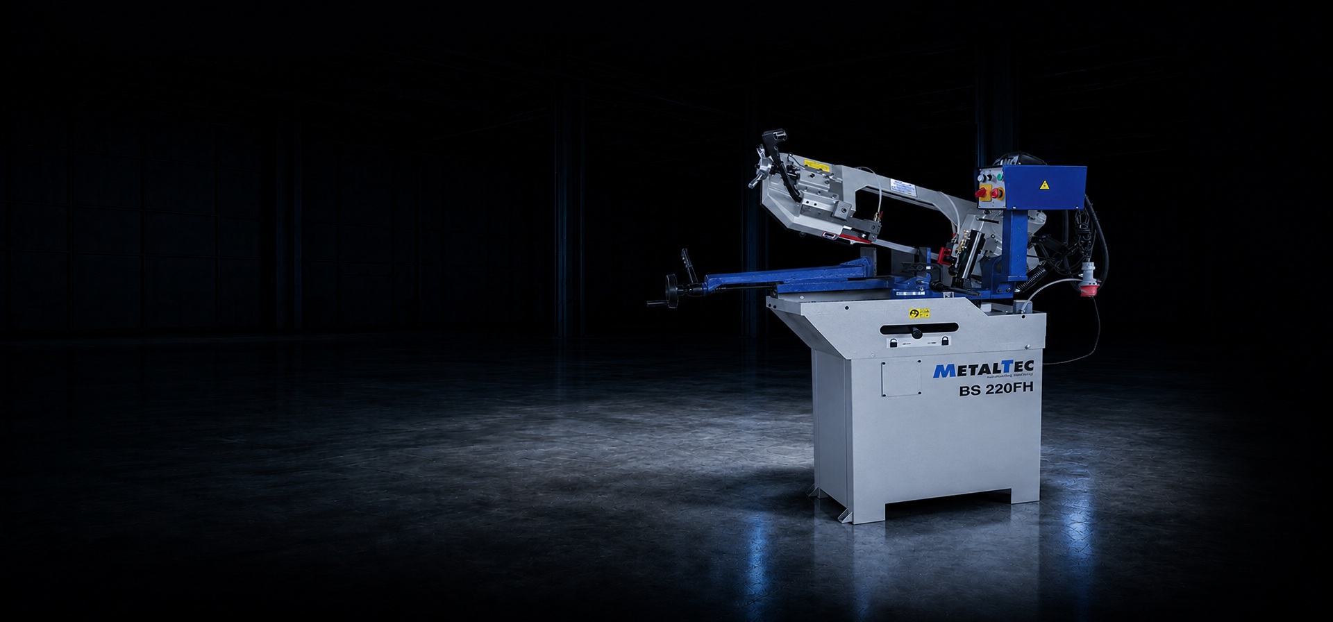 Ручной ленточнопильный станок для резки металла MetalTec BS 220 FH главное фото