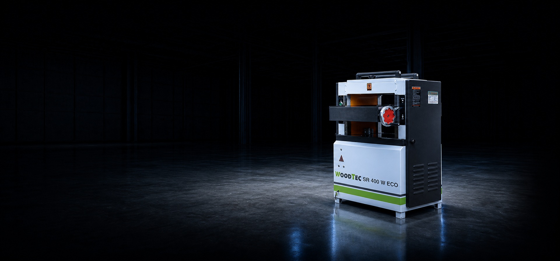 Станок рейсмусовый с шейперным ножевым валом WoodTec SR 400 W ECO главное фото