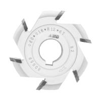 Фреза DELTA TOOLS 60x16x12 R2 Z6 для снятия свесов