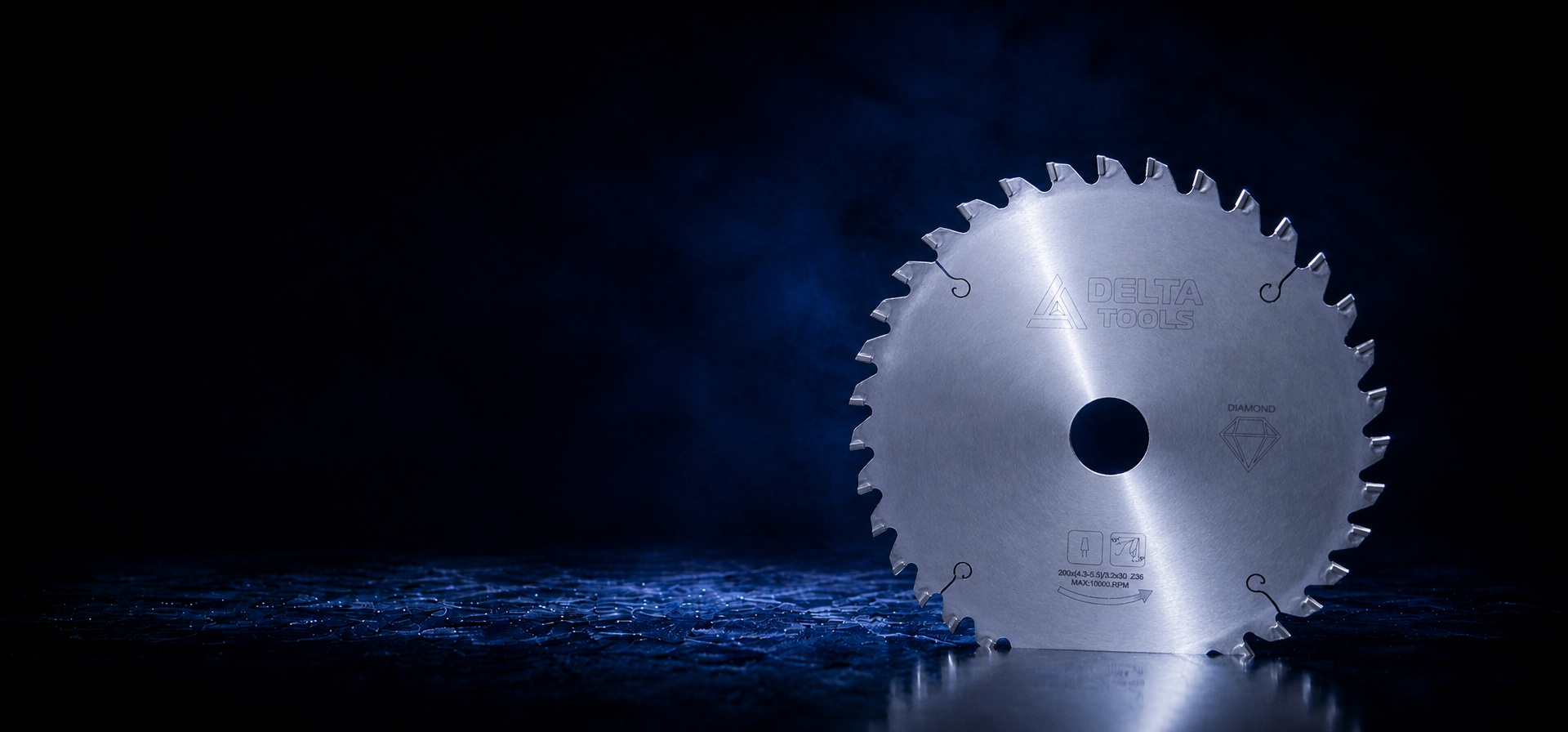 Пила подрезная DELTA TOOLS 200x30x4.3/5.5x36T алмазная коническая главное фото