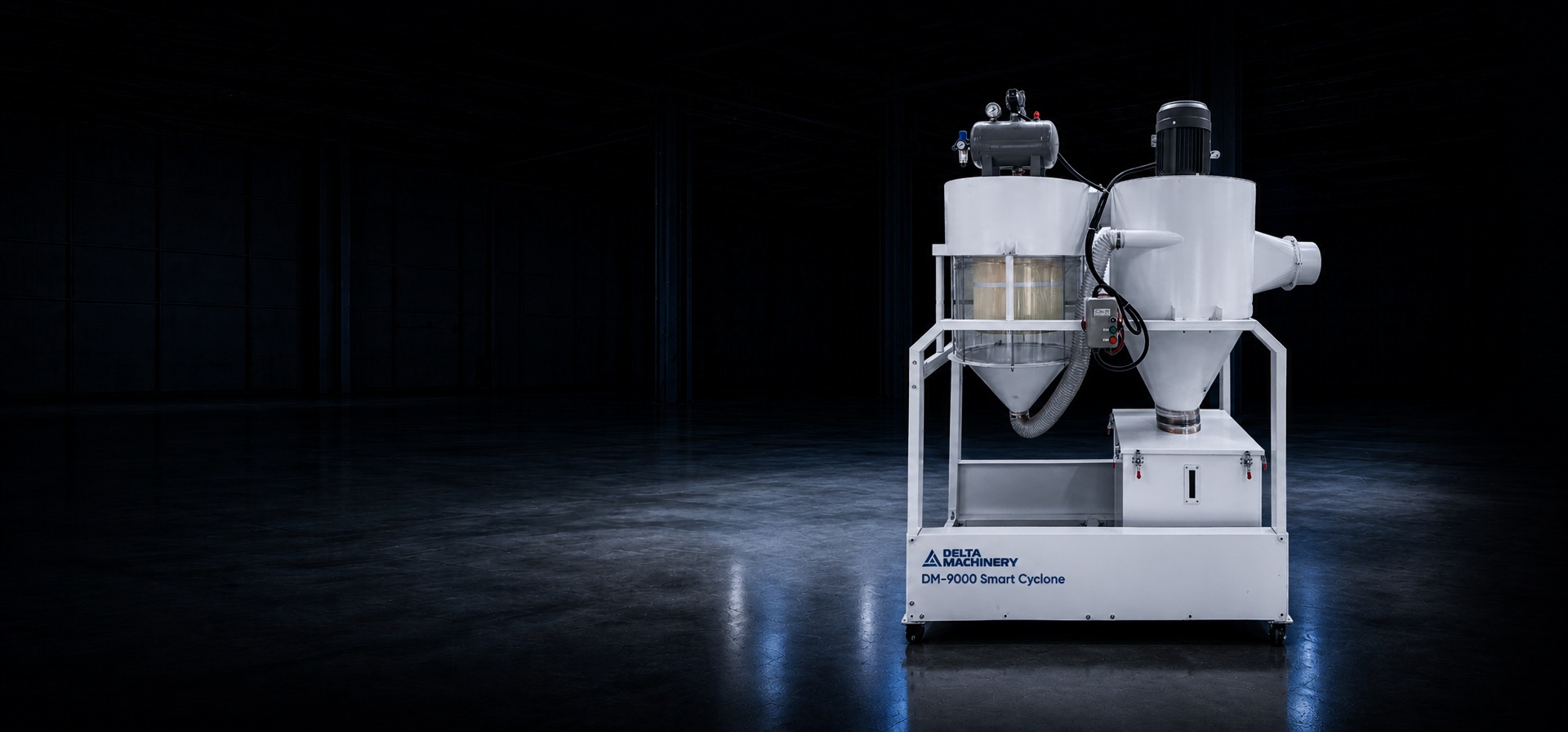 Пылеулавливающий агрегат циклонного типа DELTAMACHINERY DM-9000 Smart Cyclone главное фото