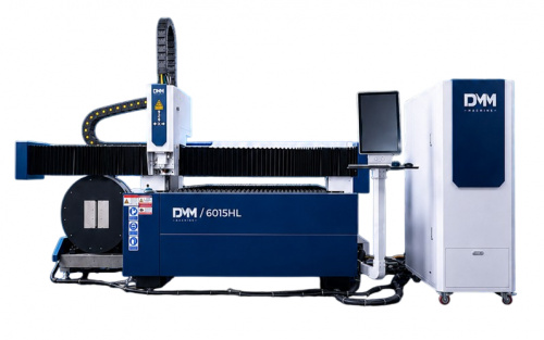 Комбинированный оптоволоконный лазерный станок DMM 6015HL (12000W)