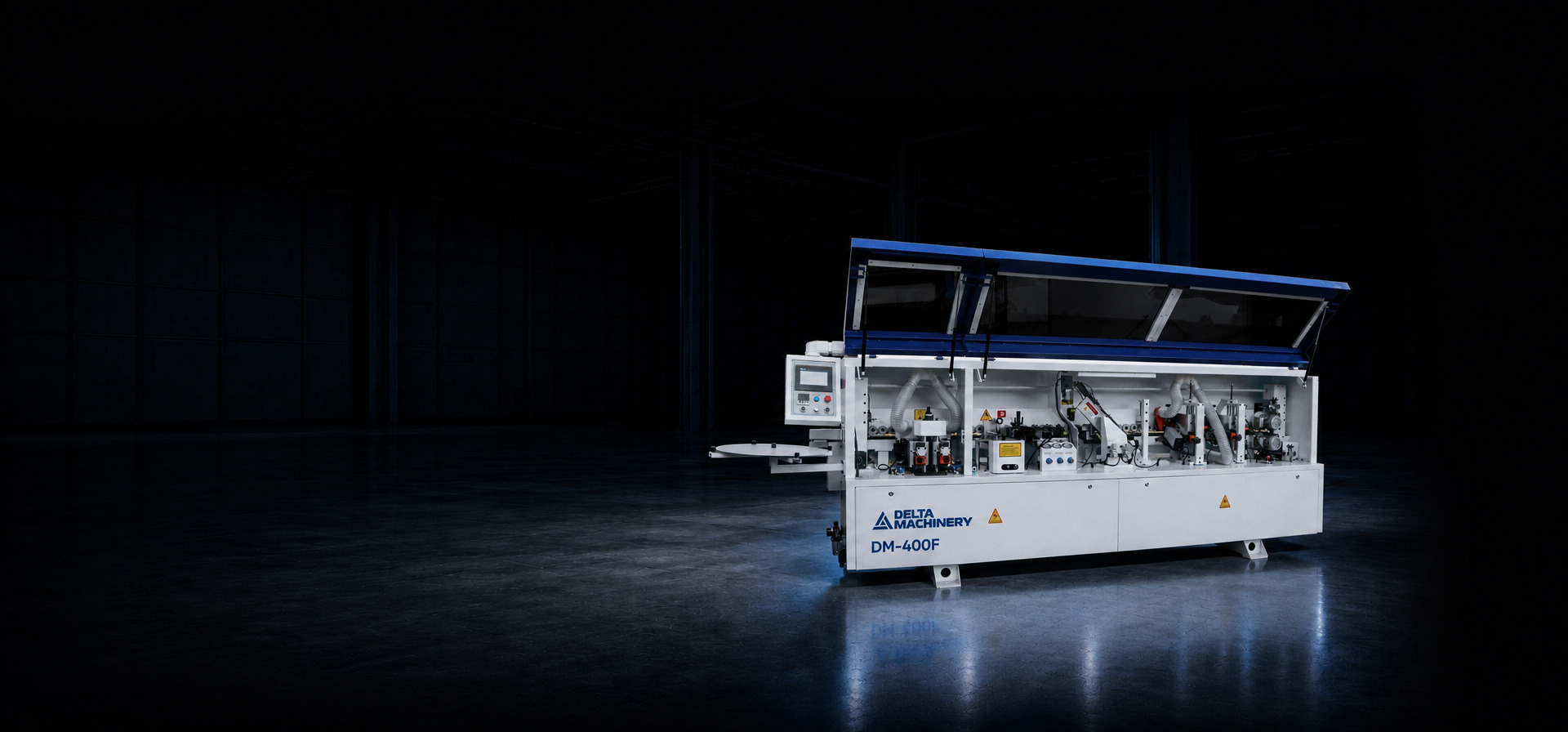 Автоматический кромкооблицовочный станок DELTAMACHINERY DM-400F главное фото
