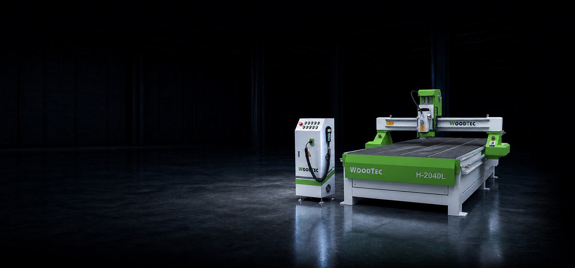 Фрезерно-гравировальный станок с ЧПУ WoodTec H 2040L главное фото