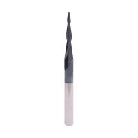 Твердосплавная фреза DELTA TOOLS коническая D=6x30,5x75 R=1 DTC 4