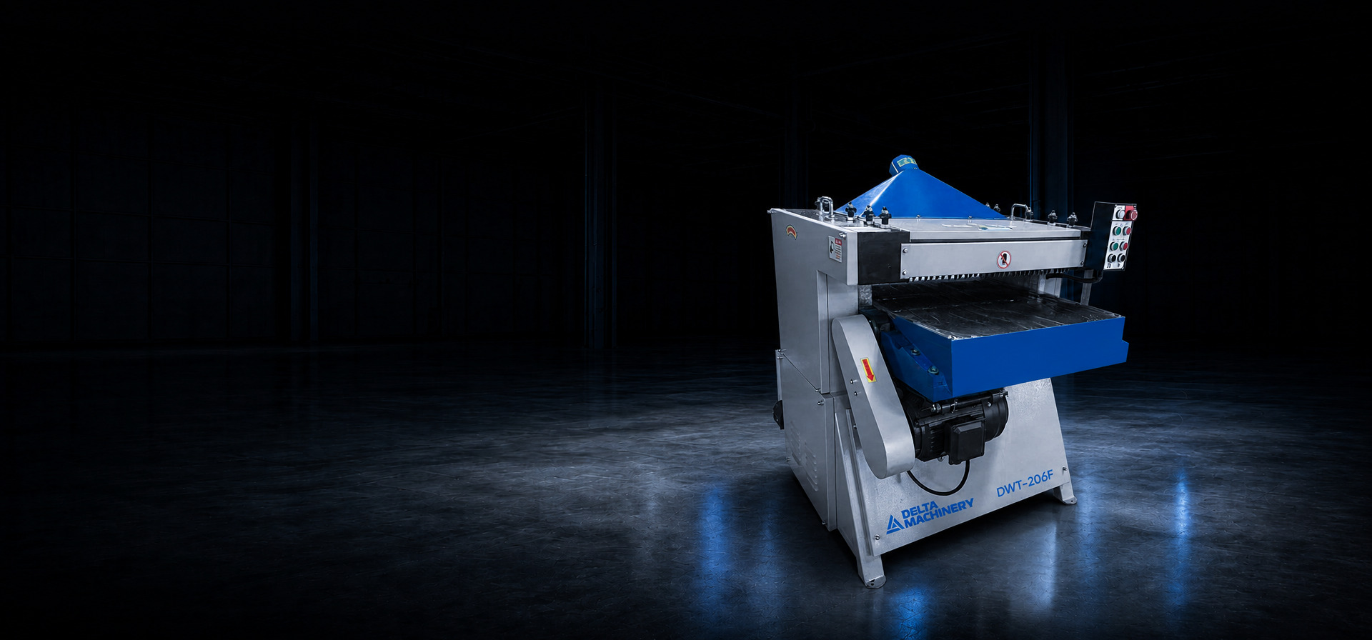 Рейсмусовый станок DELTAMACHINERY DWT-206F двухсторонний главное фото