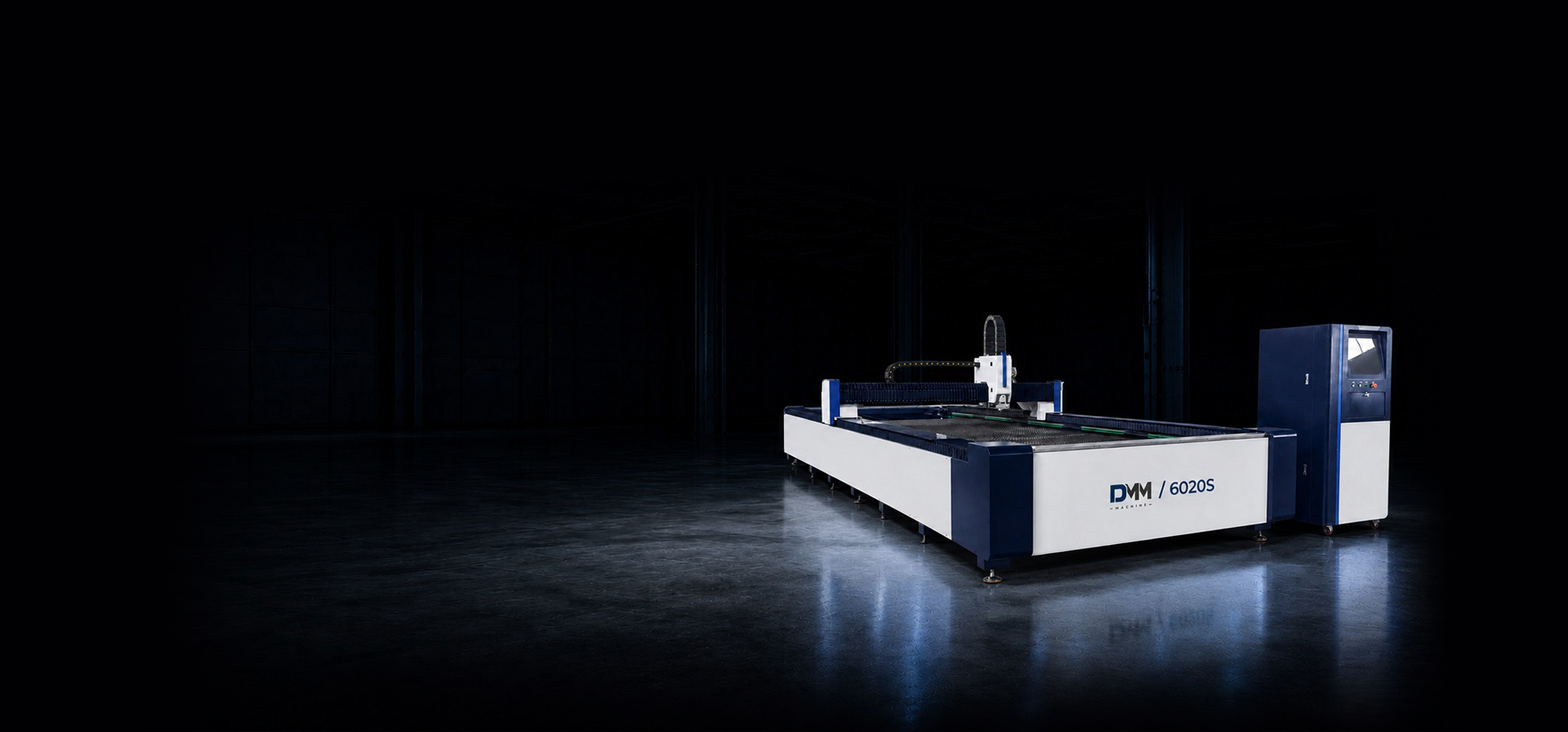 Оптоволоконный лазерный станок с ЧПУ DMM 6020S (6000W) для резки металла главное фото