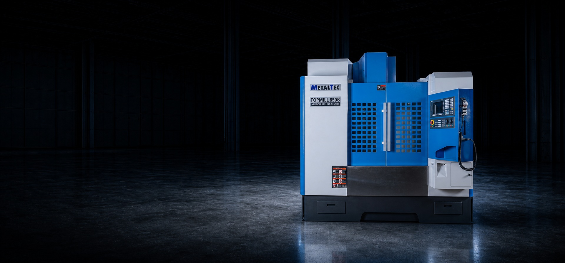 Вертикальный обрабатывающий центр с ЧПУ MetalTec TOPMILL 850S главное фото