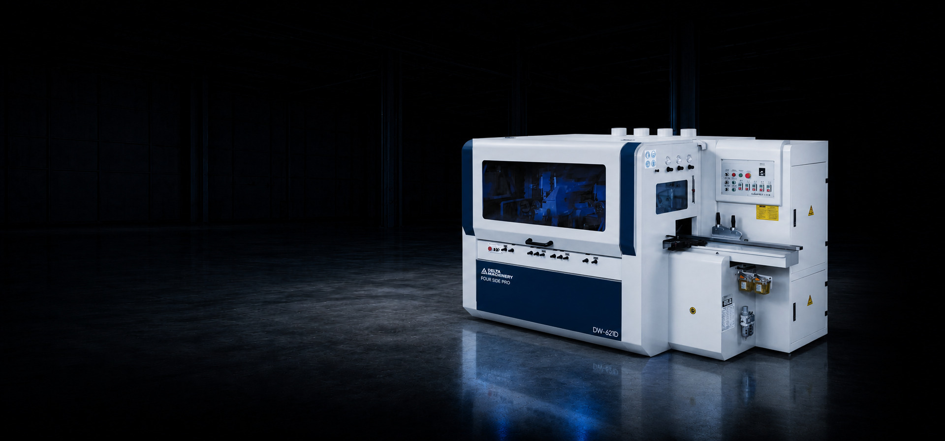 Четырехсторонний станок DELTAMACHINERY FOUR SIDE PRO DW-621D главное фото