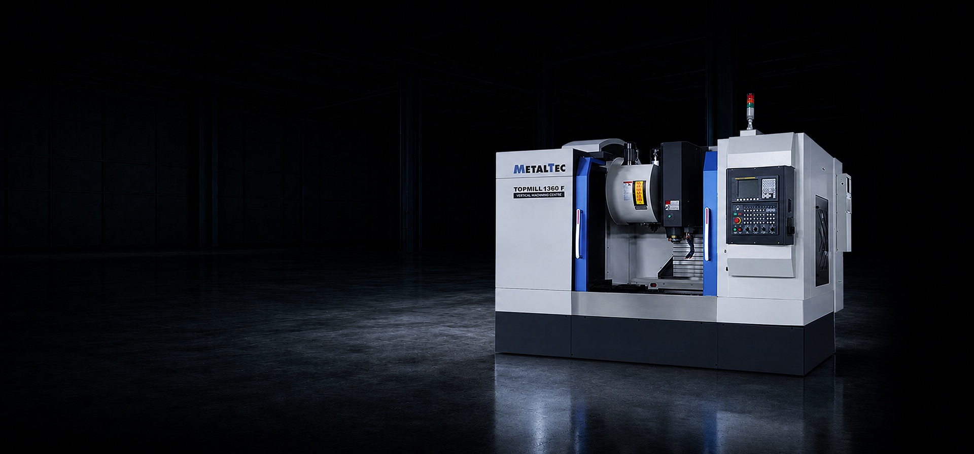 Вертикальный обрабатывающий центр с ЧПУ MetalTec TOPMILL 1360F главное фото