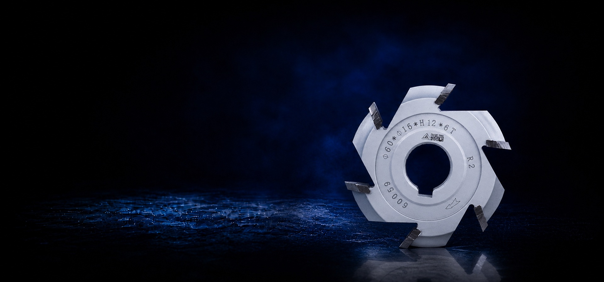 Фреза DELTA TOOLS 60x16x12 R2 Z6 для снятия свесов главное фото