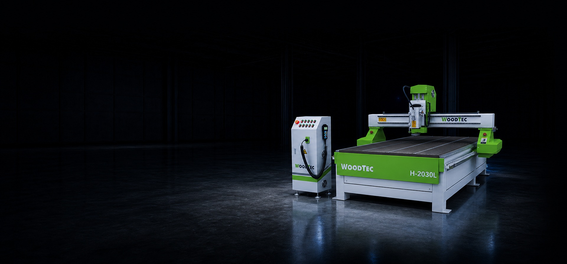 Фрезерно-гравировальный станок с ЧПУ WoodTec H 2030L главное фото
