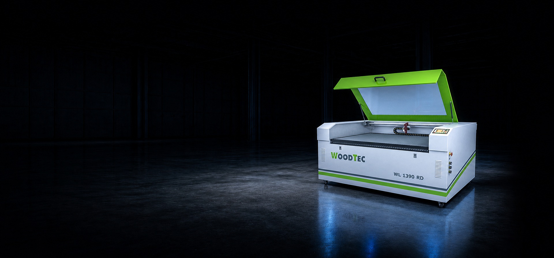 Лазерно-гравировальный станок с ЧПУ WoodTec WL 1390 RD ECO главное фото