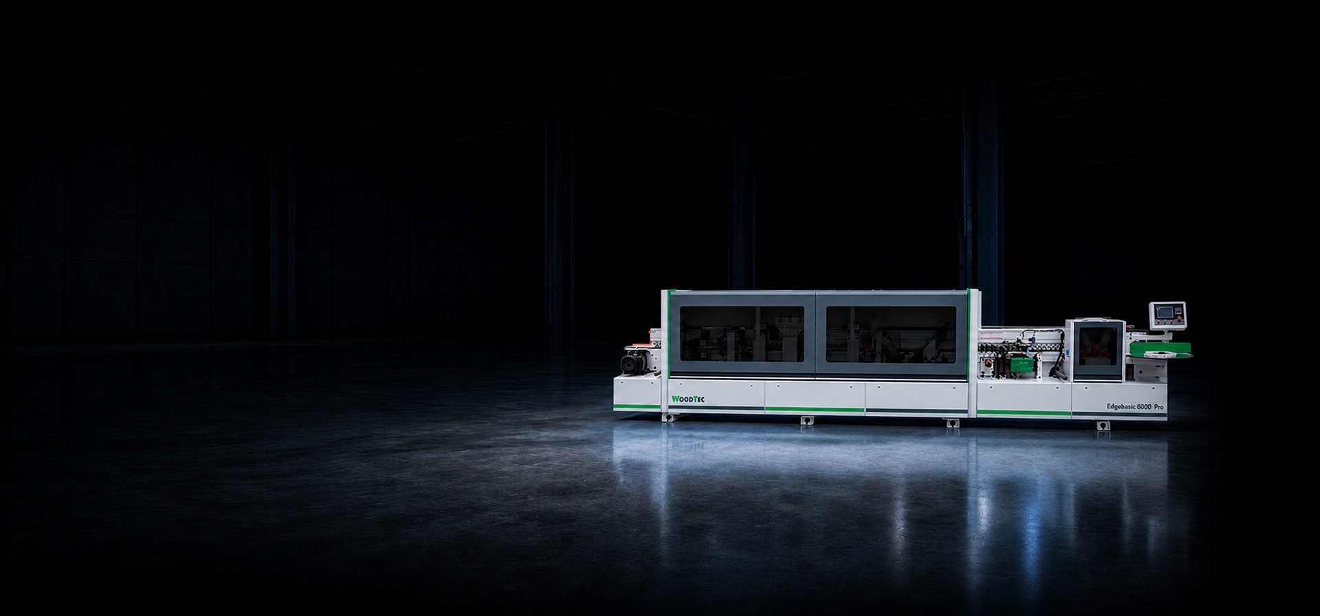 Станок для облицовывания кромок мебельных деталей WoodTec EdgeMatic 500C PRO главное фото