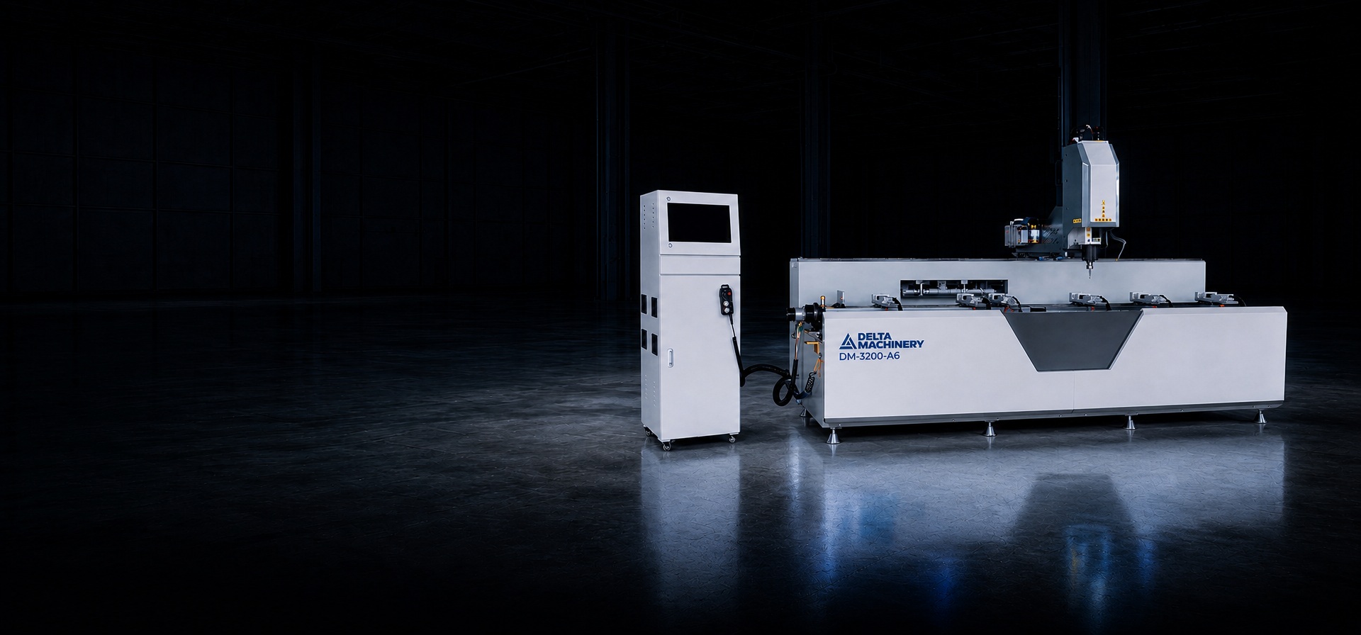 Фрезерно-гравировальный станок с ЧПУ  DELTAMACHINERY Alumax DM-6А-3200 главное фото