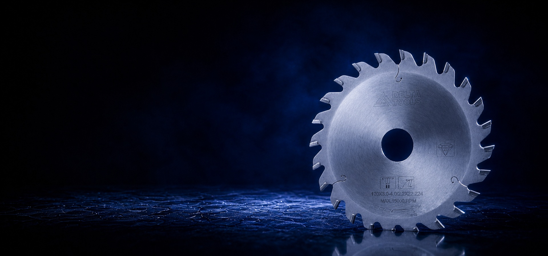 Пила подрезная DELTA TOOLS 120x22x3.0/4.0x24T алмазная коническая главное фото