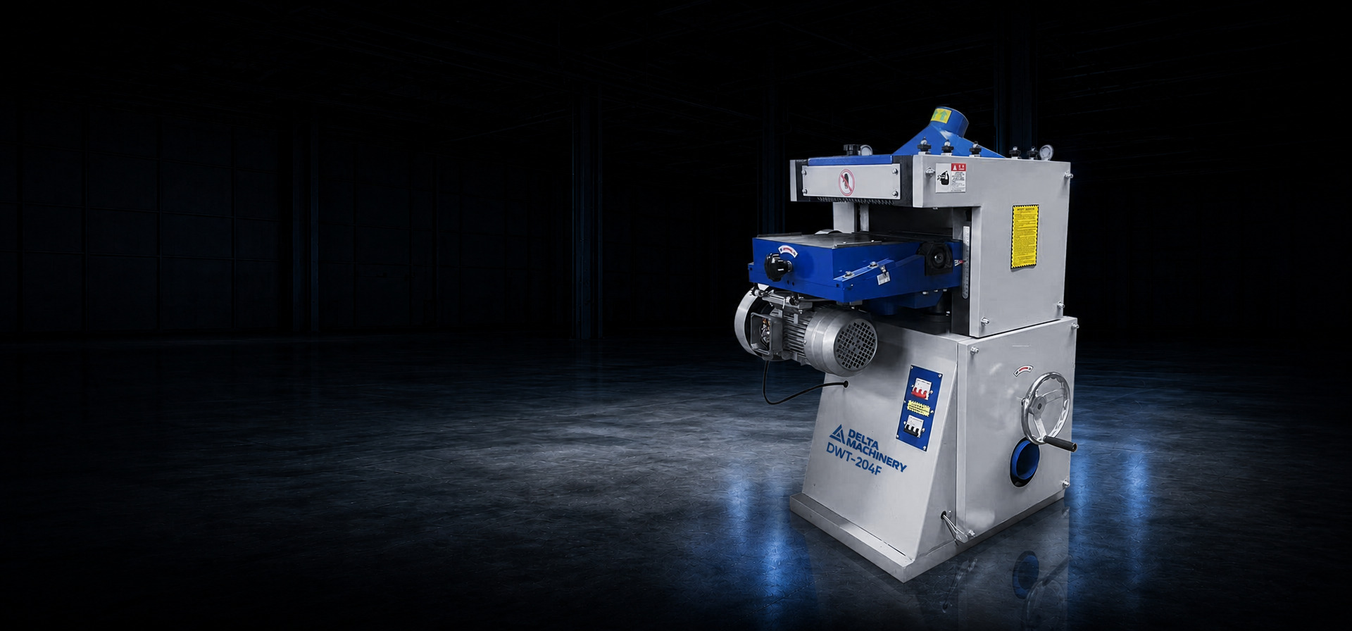 Рейсмусовый станок DELTAMACHINERY DWT-204F двухсторонний главное фото